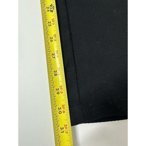 Comma, Black Straight Leg Viscose Blend Women’s Pants Trousers Belted Size 8 EUC - Picture 8 of 16